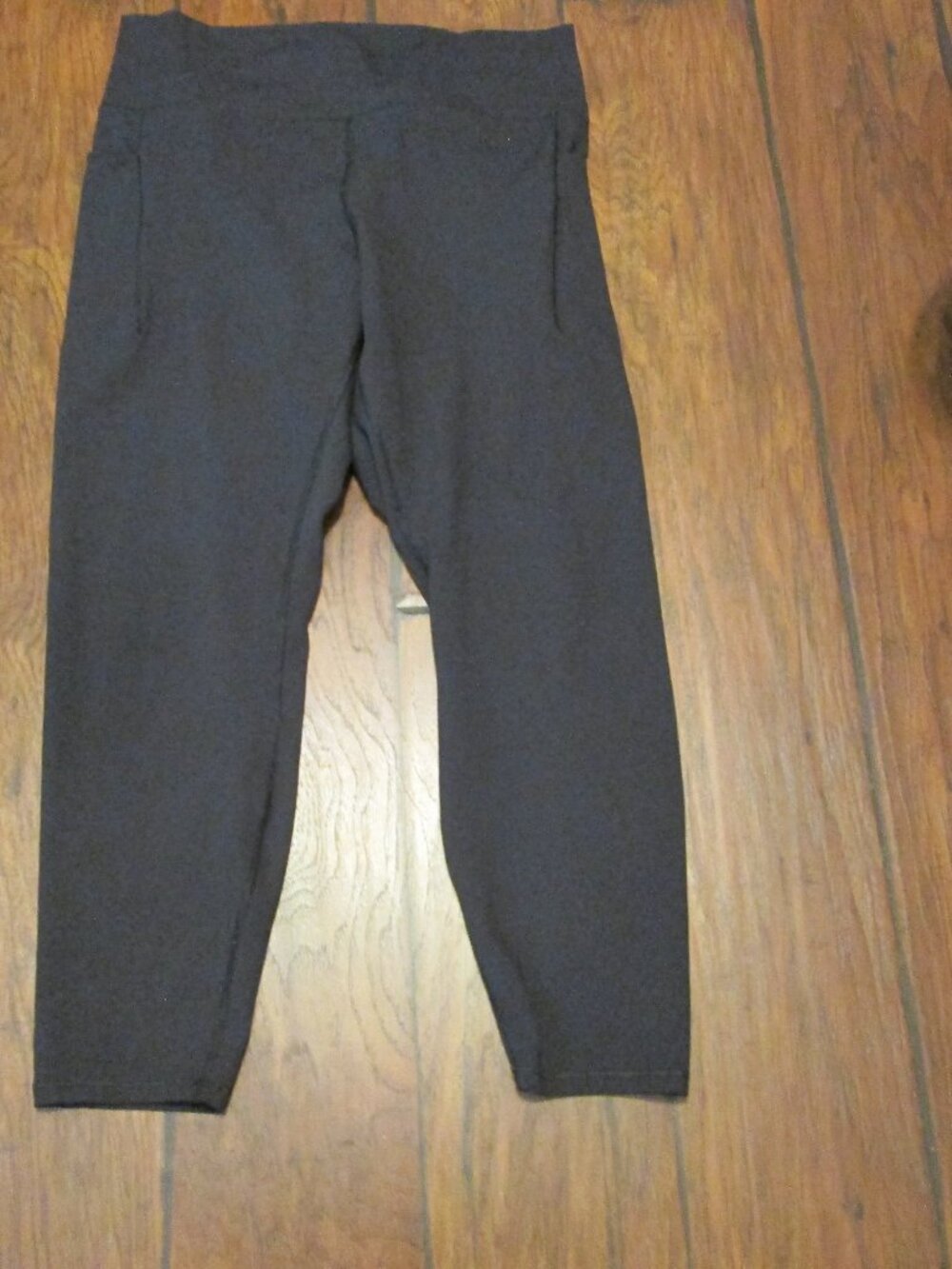 Spyder Women's Black Ankle Leggings with Pockets Size XL